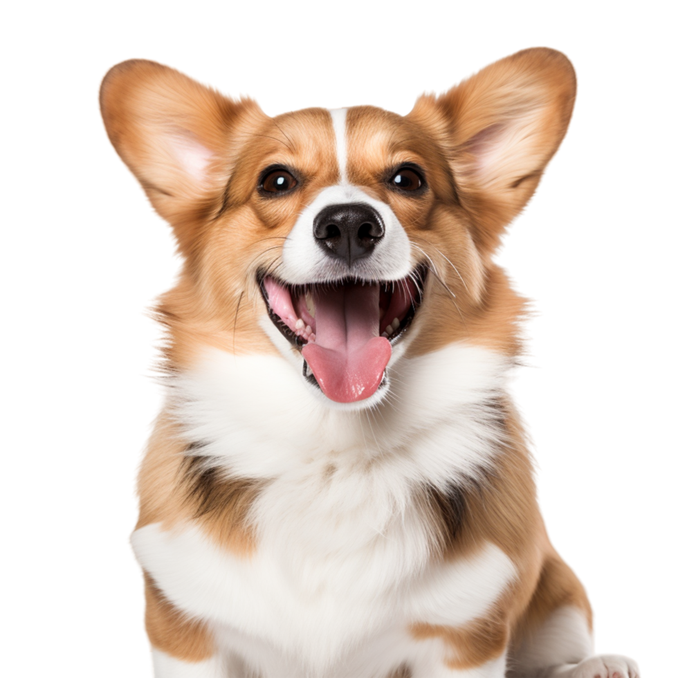 Cachorro feliz